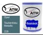 Preview: Opel, Taubenblau Metallic, 228: 500ml Lackdose, von ATW Autoteile West.